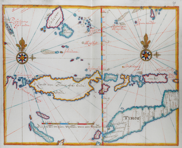 Island of Timor and surrounding area.