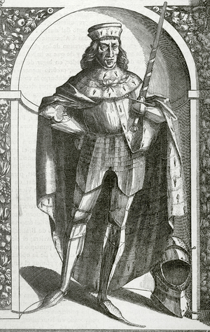 Portrait of Frederick I, the Victorious (engraving)