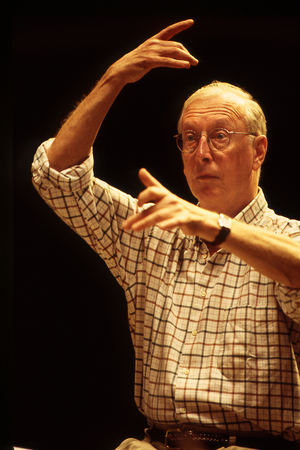 William Christie in 1998 - American conductor and harpsichordist naturalises francais, not in 1944 in Buffalo