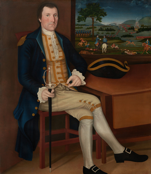 Captain Samuel Chandler, c.1780 (oil on canvas)