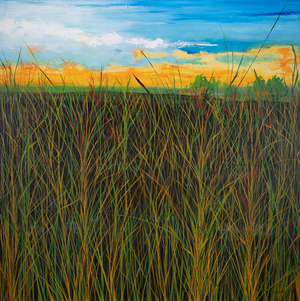 Autumn is in the Air, 2022 (acrylic on canvas)