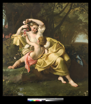 Allegory of Spring, 1705-09 (oil on canvas)