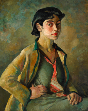 The Gold Jacket, 1935 (oil on canvas)
