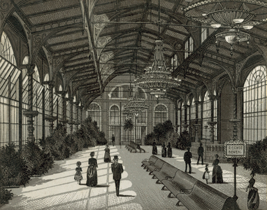Karlsbad / Carlsbad / Karlovy Vary: Sprudelcolonnade, Interieur