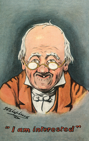 I am interested (colour litho)