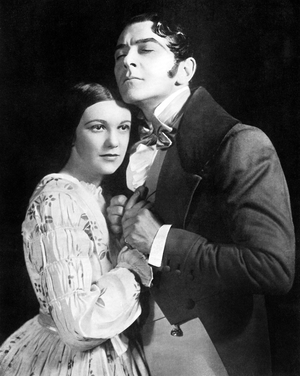 Jane Eyre' with Reginald Tate as Mr Rochester and Curigwen Lewis as Jane.