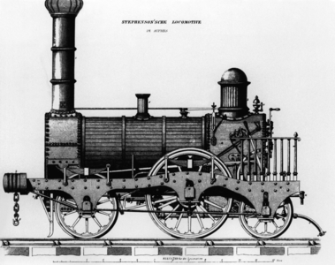 A train, around the 1810s
