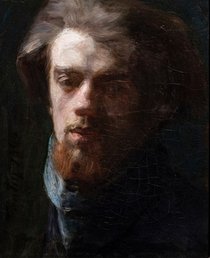 Portrait of Fantin, 1860 (oil on canvas)
