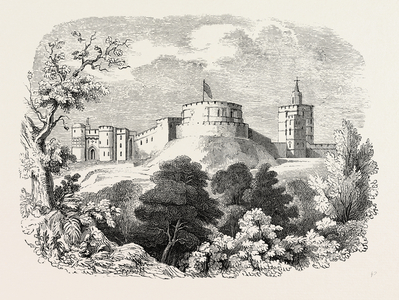 Windsor Castle in the Time of Edward III.