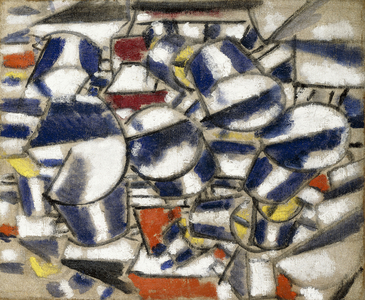 Contrasts of Forms, 1913 (oil on canvas)