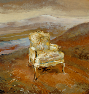 Mountain Chair, 2006 (oil on paper)