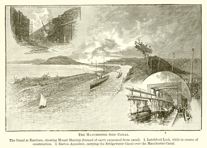 The Manchester Ship Canal (engraving)