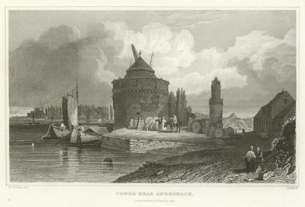 Tower near Andernach (engraving)