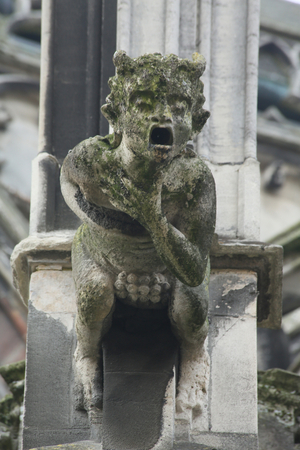 Troyes, St Urbain: gargoyle (photo)