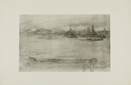 Early Morning, 1878 (lithotint in black ink, with scraping, on a prepared half-tint ground, on cream wove proofing paper)