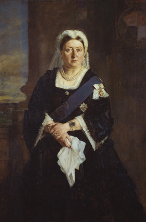 Queen Victoria, 1875 (oil on canvas)