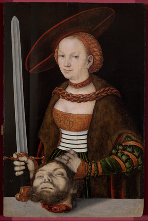 Judith with the Head of Holofernes, 1525 (oil on panel)