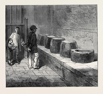 China: Stones Inscribed with Poetry in the Temple at Pekin 1873