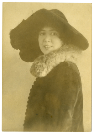 Margaret Widdemer, poet, c.1915-25 (gelatin silver photo)