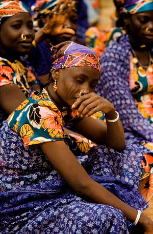 Nigerian woman, 1955 (photo)