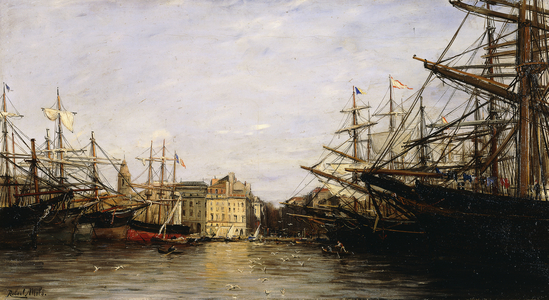 Antwerp (oil on canvas)