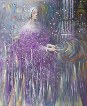 Poiesis-III: Religion, 2015 (oil on belgian linen)