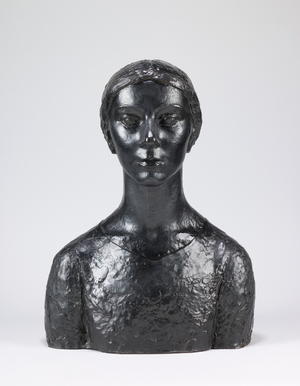 Portrait of Line Aman-Jean, 1925 (bronze)