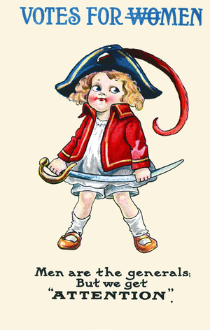 Men are the Generals, But We Get Attention