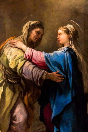 The Visitation, c. 1695/96 (Oil on copper)