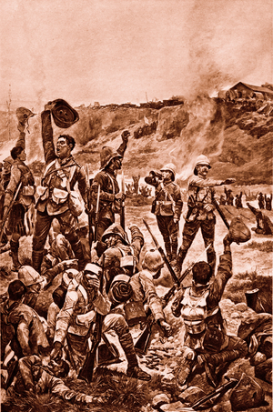 The Surrender of Cronje at Paardeberg, 1900