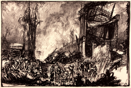 Vimy (lithograph on paper)