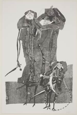 Spaziergander, 1957 (litho)