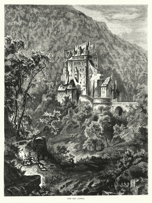 The Elz Castle (engraving)
