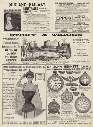 Page of Advertisements (engraving)