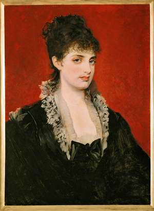 Anna von Waldberg … (painting on wood)