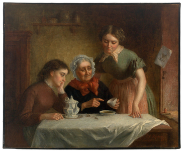 The Story of the Cup, 1866 (oil on canvas)