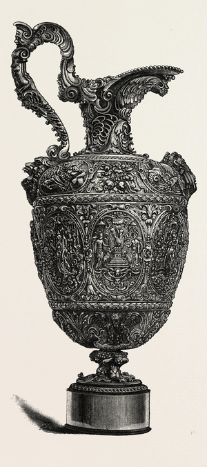 Silver-Gilt Ewer. Sixteenth Century. Augsburg Work, Germany