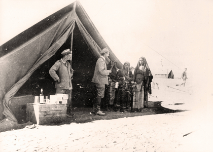 I. WK - Palestine Front - Front everyday life 1917 (photo)