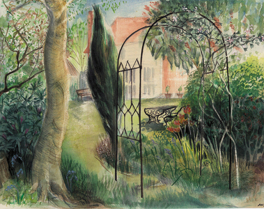 Garden, Harrow, 2003 (watercolor)
