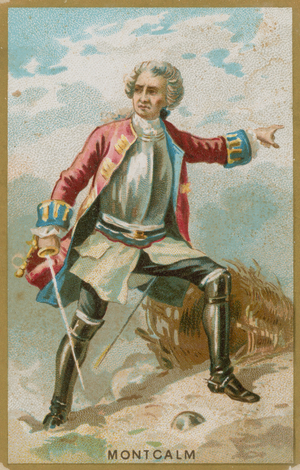 Louis-Joseph de Montcalm (chromolitho)