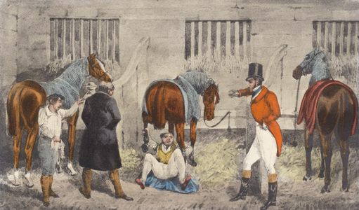 The Oaks filly (litho)