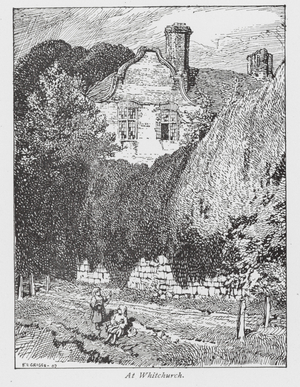 At Whitchurch (litho)