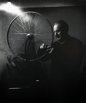Cycle repairer. Lismore. Co. Wexford. From Essay: Hibernian Images 1967/69 (photo)
