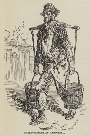 Water-Carrier at Hampstead (engraving)