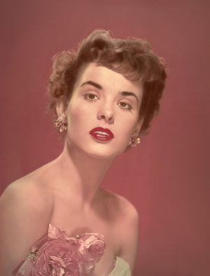 JEAN PETERS in the 50s (film still)