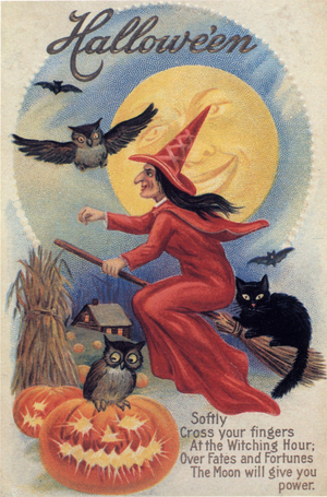 Halloween, 1920s (lithograph), 1920s
