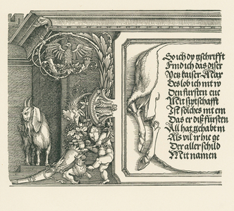 Triumphal Arch for Emperor Maximilian I, 1515 (woodcut)