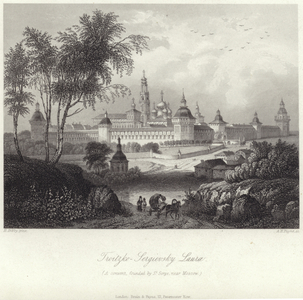 Troitzko-Sergievsky Laura (engraving)