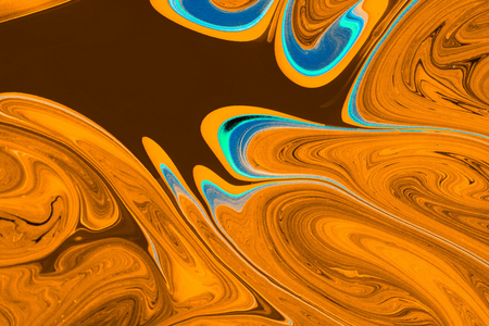 Traditional Ottoman Turkish marbling art patterns as abstract colorful background, 2018 (illustration)