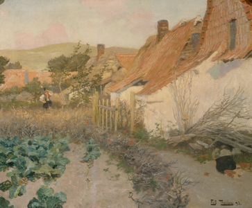 France, Woman in the field, 1892 (painting)
